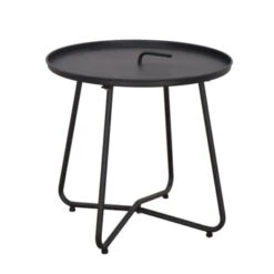 Bijzettafel Reno Zwart