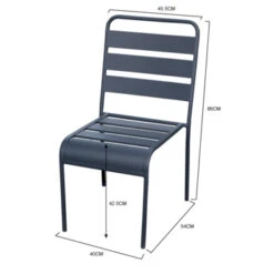 Stoel Thera Zwart -Tuinonderhoud buiten 123 3962