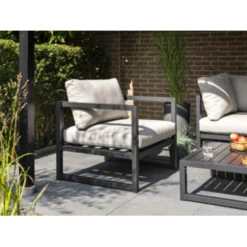 Loungestoel Chelva Antraciet -Tuinonderhoud buiten 123 3986