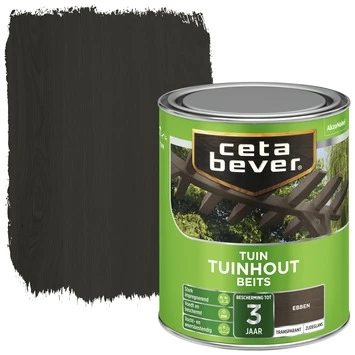 CetaBever Tuinhoutbeits Transparant Ebben Zijdeglans 750 Ml 1 CetaBever Tuinhoutbeits Transparant Ebben Zijdeglans 750 Ml