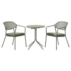 Bijzettafel Bari Groen Staal 5 Bijzettafel Bari Groen Staal -Tuinonderhoud buiten 123 4299