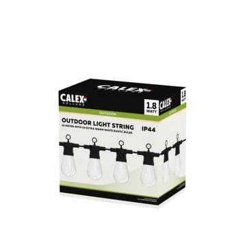 CALEX LED Lichtsnoer 10-lichts RGB, 10 Meter 3 CALEX LED Lichtsnoer 10-lichts RGB, 10 Meter - Afbeelding 3