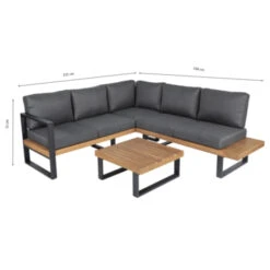 Loungeset Skopelos Eucalyptushout -Tuinonderhoud buiten 123 4432