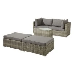Loungeset Santiago Antraciet -Tuinonderhoud buiten 123 4438