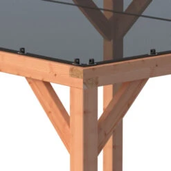 Pergola Silvano Douglas Met Schaduwdoek 324x324 Cm -Tuinonderhoud buiten 123 449