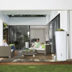 Garantia Regenton Met Plantenbak Wit 350 Liter -Tuinonderhoud buiten 123 559