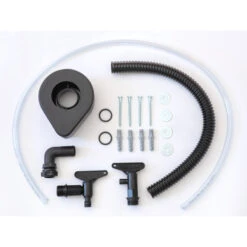 Muurtank Regenton 276 Liter Zwart -Tuinonderhoud buiten 123 578