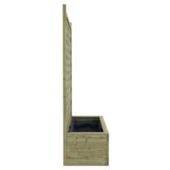 Bloembak Met Dubbele Trellis 90x40 Cm -Tuinonderhoud buiten 123 705