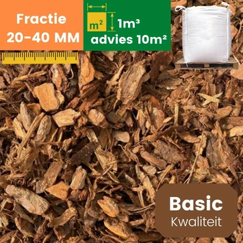 Big Bag Franse Boomschors Basic 20-40 Mm (1m³) 2 Big Bag Franse Boomschors Basic 20-40 Mm (1m³) - Afbeelding 2