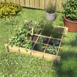 Moestuinbak Vierkant Ca. 120x120 Cm -Tuinonderhoud buiten 123 761