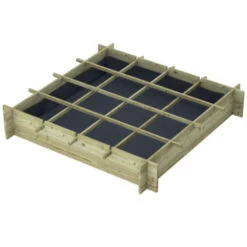 Moestuinbak Vierkant Ca. 120x120 Cm -Tuinonderhoud buiten 123 763