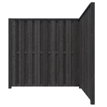 Schutting Startpakket Tuinscherm Royal Antraciet Ca. 3,8 Meter Lang 4 Schutting Startpakket Tuinscherm Royal Antraciet Ca. 3,8 Meter Lang - Afbeelding 4