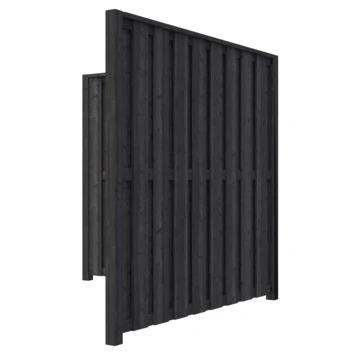 Schutting Startpakket Tuinscherm Royal Antraciet Ca. 3,8 Meter Lang 6 Schutting Startpakket Tuinscherm Royal Antraciet Ca. 3,8 Meter Lang - Afbeelding 6