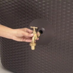 Garantia Regenton Wicker Sunda Donkerbruin 300 Liter 9 Garantia Regenton Wicker Sunda Donkerbruin 300 Liter -Tuinonderhoud buiten 123 96