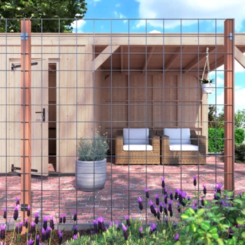 Gaas Startpakket Tuinhek Hardhout 180x180cm 3 Gaas Startpakket Tuinhek Hardhout 180x180cm - Afbeelding 3