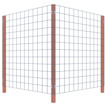 Gaas Startpakket Tuinhek Hardhout 180x180cm 7 Gaas Startpakket Tuinhek Hardhout 180x180cm - Afbeelding 7